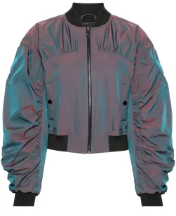 Куртка-бомбер с неоновым<br/>покрытием